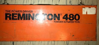 Powder Actuated Tools - Remington 480