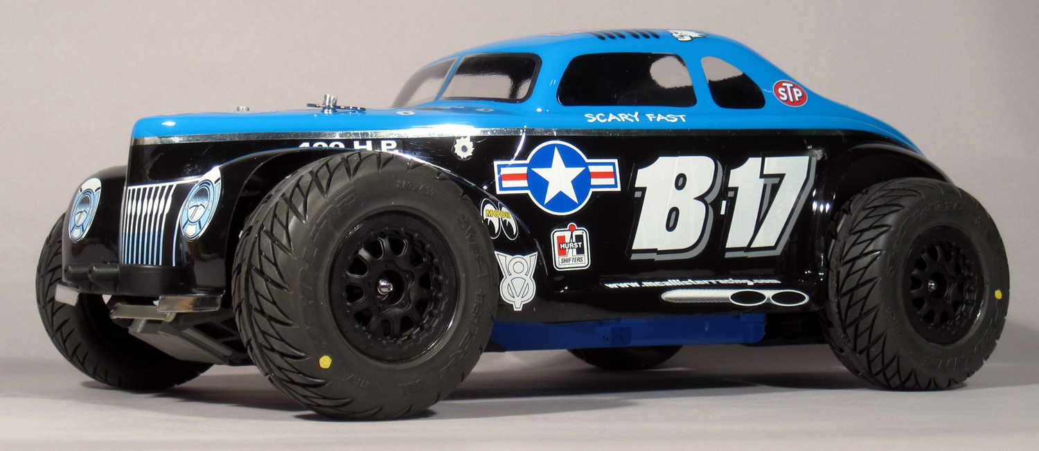 1/8 Clear RC car body- TRI-COUNTY MODIFIED Slash Short Course Truck #310