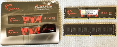 G. SKILL Aegis 16GB (2x8GB) 3200 MHz DR4 3200 (F4-3200C16D-16GIS) Memory