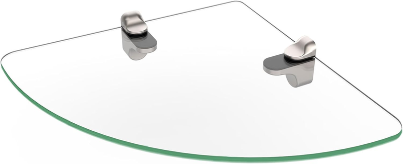 Corner Floating Wall Mounted Shelf with Transparent Strength