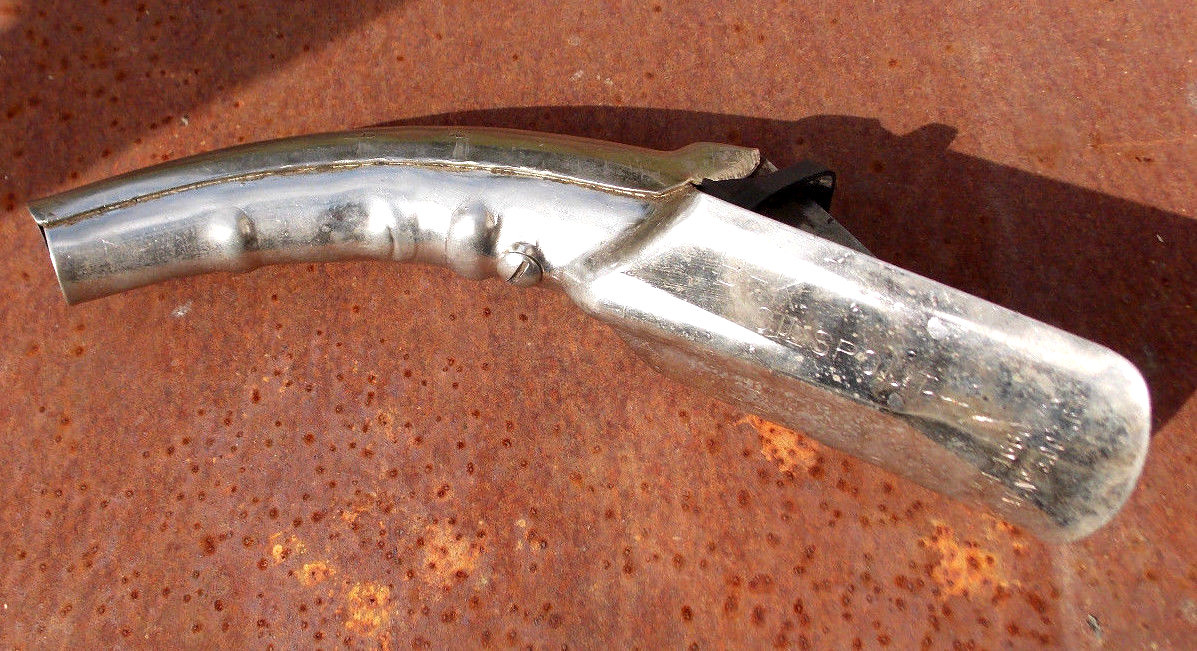 1950's Oil Can Tapping Spout Made in the USA Chrome With Seal B-K # 4-1660