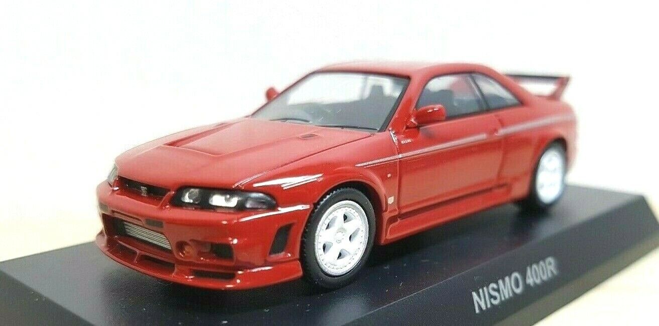 1/64 Kyosho NISSAN GT-R NISMO 400R RED R33 diecast car model 1/64 Kyosho NISSAN GT-R NISMO 400R RED R33 diecast car model