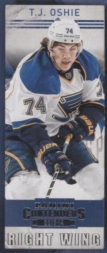 2013-14 Panini Playoff Contenders - T.J. Oshie #5