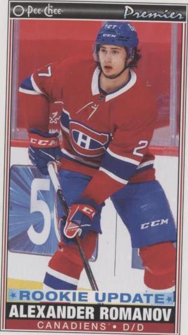 2021-22 O-Pee-Chee - Alexander Romanov #P-51