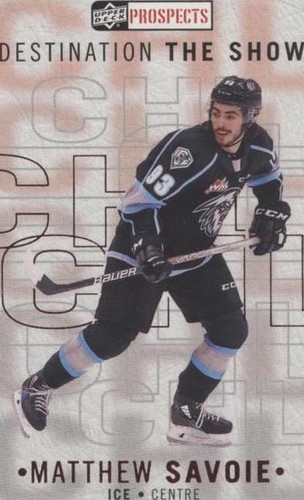 2021-22 Upper Deck CHL - Matthew Savoie #A8