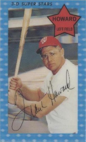 1971 Kellogg's 3-D Super Stars - Frank Howard #14