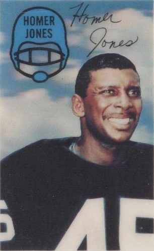 1970 Kellogg's 3-D Super Stars Homer Jones #52