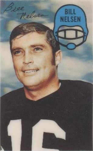 1970 Kellogg's 3-D Super Stars Bill Nelsen #4
