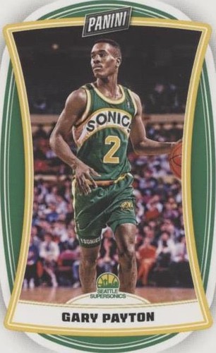 スポーツ選手 Panini Gary Payton 1of1 2023-24 GARY PAYTON AUTO PANINI MOSAIC SHOWTIME GOLD RED