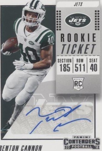 2018 Panini Contenders Trenton Cannon #269