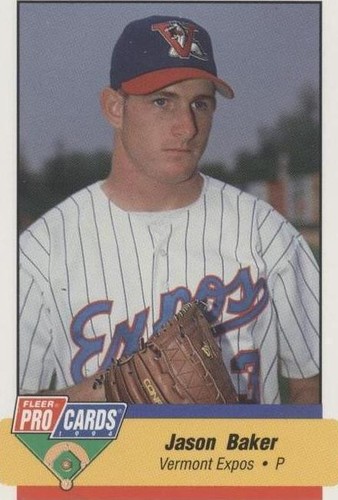 1994 Fleer ProCards Minor League - Jason Baker #3898
