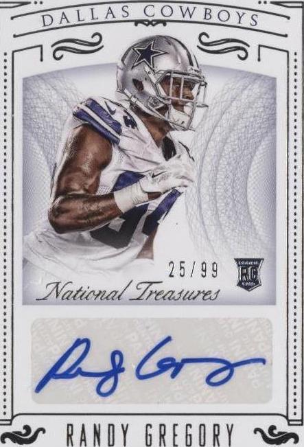 2015 Panini National Treasures Randy Gregory #184