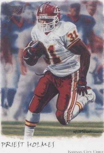 2002 Topps Gallery Priest Holmes #133