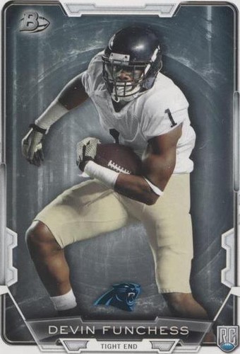 2015 Bowman Devin Funchess #40