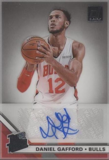 2019-20 Panini Clearly Donruss - Daniel Gafford #CA-DGA