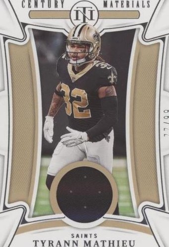 2022 Panini National Treasures Tyrann Mathieu #CEN-TMA