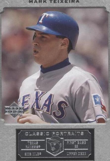 Retratos clásicos de cubierta superior 2003 - Mark Teixeira #33
