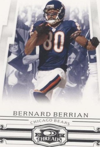 2007 Donruss Threads Bernard Berrian #68