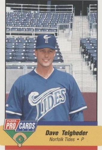 1994 Fleer ProCards Minor League - Dave Telgheder #2922