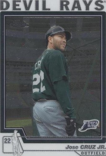 2004 Topps Chrome Traded & Rookies - Jose Cruz Jr. #T48