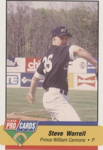 1994 Fleer ProCards Minor League - Steve Worrell #1922