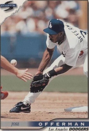 1996 Score - Jose Offerman #172