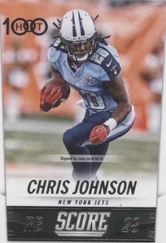 2014 Score Chris Johnson #299