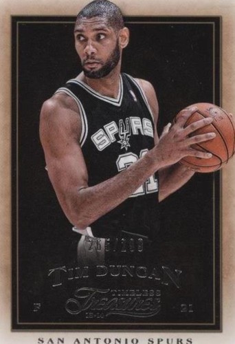 2013-14 Panini Timeless Treasures - Tim Duncan #39