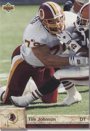 1992 Upper Deck Tim Johnson #125