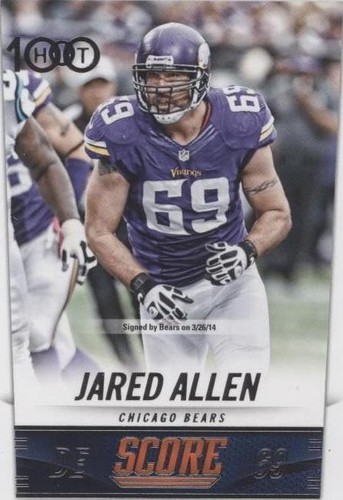 2014 Score Jared Allen #313