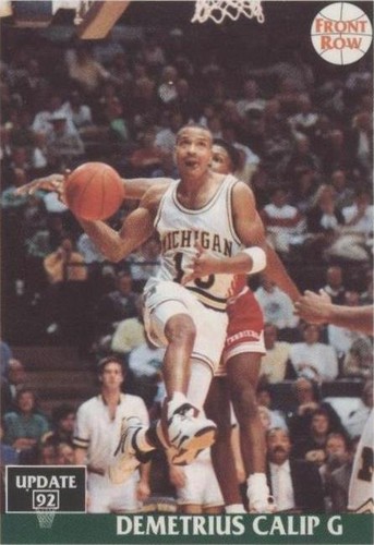 1991-92 Front Row Update - Demetrius Calip #84