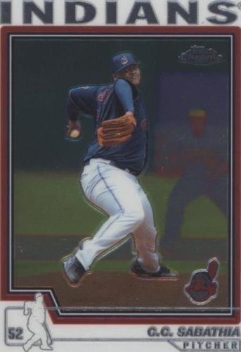 2004 Topps Chrome - C.C. Sabathia #99