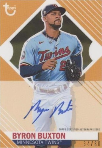 2021 Topps Brooklyn Collection - Byron Buxton #BKA-BB