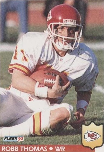 1997 Fleer Robb Thomas OnCardIPAuto Buccaneers #237 *Noles2148* | eBay