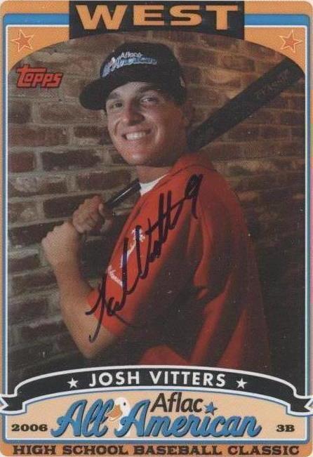 2008 Bowman Draft Picks & Prospects - Josh Vitters #AFLAC-JV