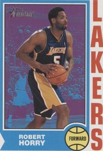 2001-02 Topps Heritage - Robert Horry #238