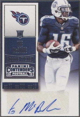 2015 Panini Contenders Tre McBride #153