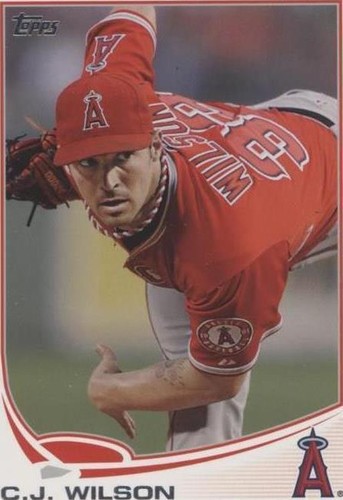 2013 Topps Mini - C.J. Wilson #566