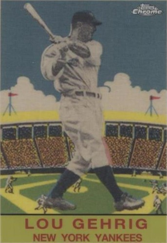 2019 Topps Chrome - Lou Gehrig #TGCR-19