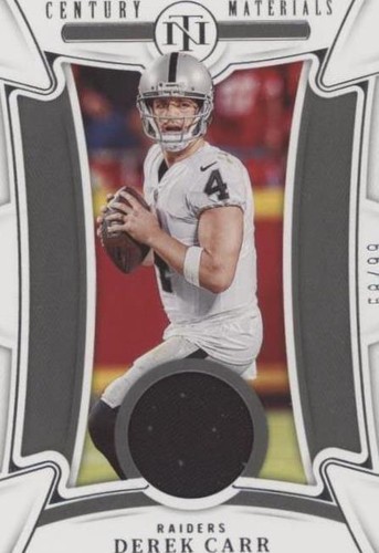2022 Panini National Treasures Derek Carr #CEN-DCA