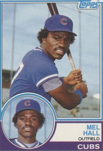 1983 Topps Traded - Mel Hall #39T