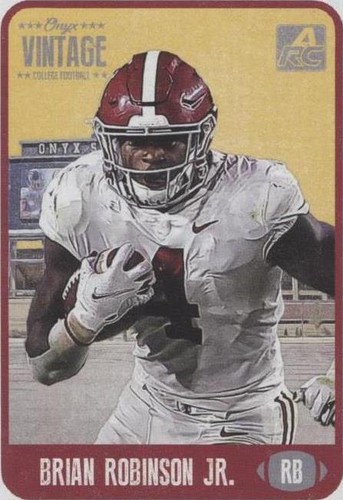 2021 Onyx Vintage Brian Robinson Jr. #CFBR