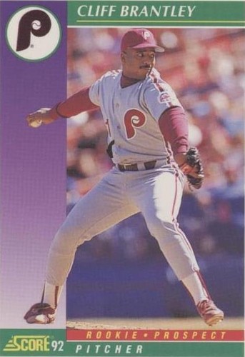 1992 Score - Cliff Brantley #854