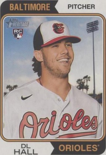 2023 Topps Heritage - DL Hall #189