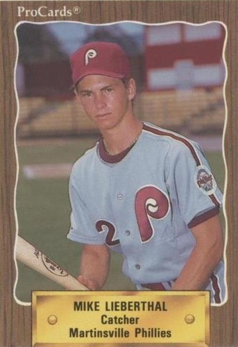 1990 ProCards Minor League - Mike Lieberthal #3197