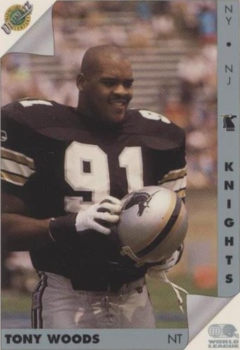 その他 100 Seasons of League Football 1992 Ultimate World League of American Football - Tony Jones #100