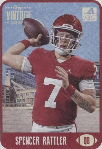 2021 Onyx Vintage Spencer Rattler #CFSR