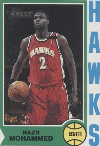 2001-02 Topps Heritage - Nazr Mohammed #245