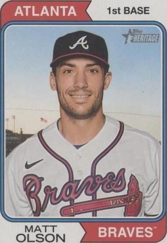 2023 Topps Heritage - Matt Olson #462
