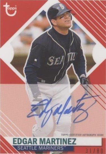 2021 Topps Brooklyn Collection - Edgar Martinez #BKA-EMA